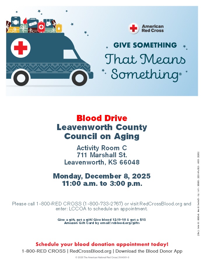 Blood Drive Dec 2025